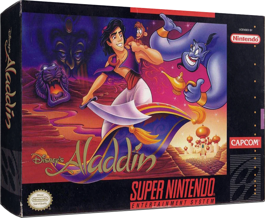 Aladdin box art