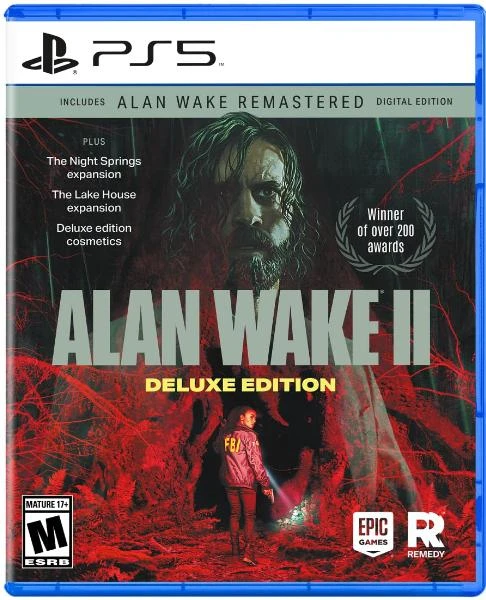 Alan Wake II: Deluxe Edition 3D box (NA)