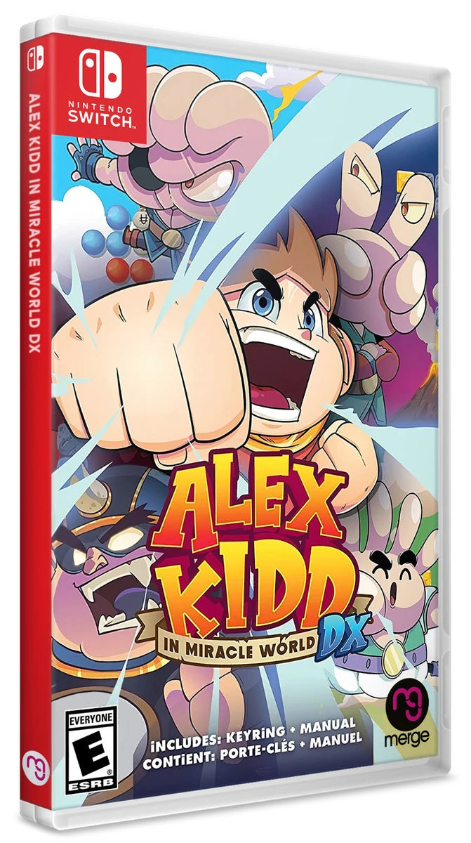 Alex Kidd in Miracle World DX box art