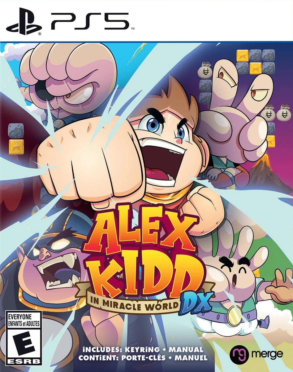 Alex Kidd in Miracle World DX box art