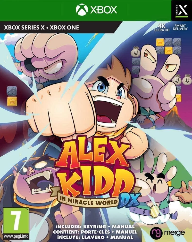 Alex Kidd in Miracle World DX box art