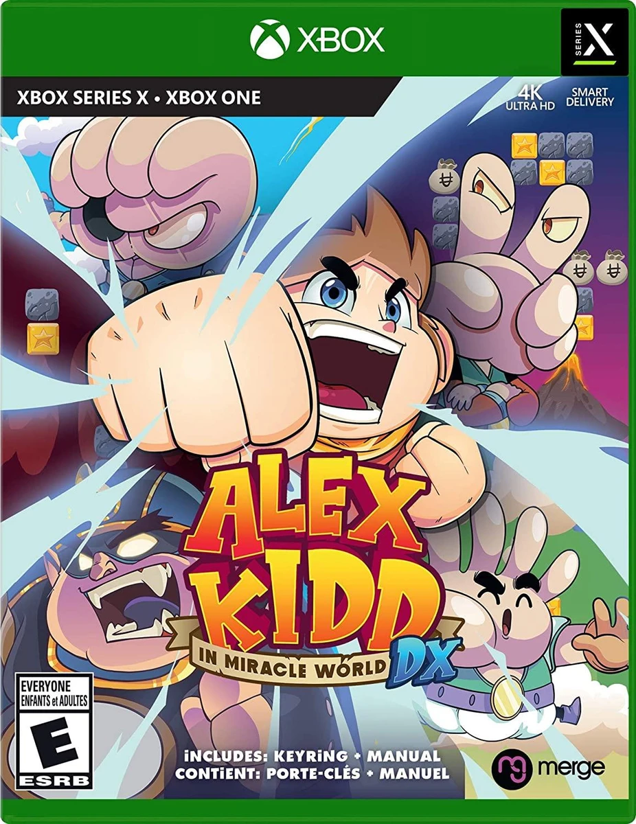 Alex Kidd in Miracle World DX box art