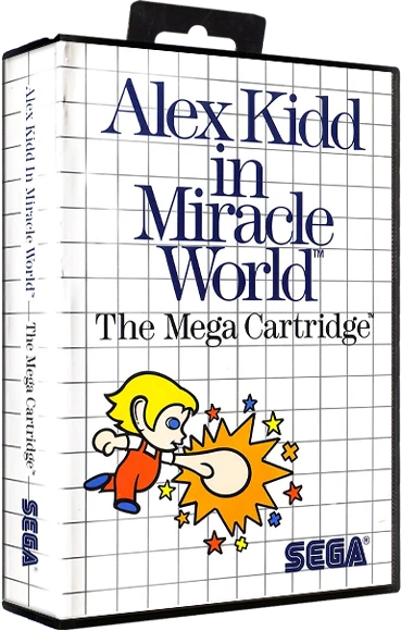 Alex Kidd in Miracle World box art