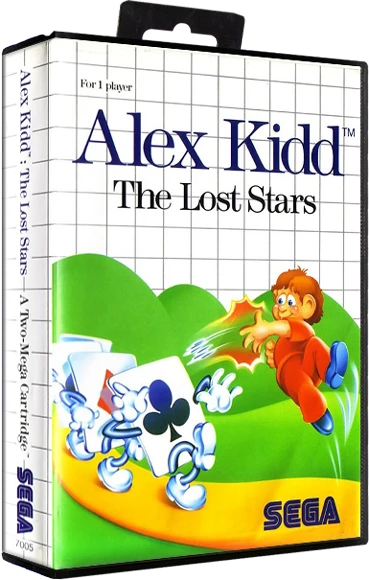 Alex Kidd the Lost Stars box art