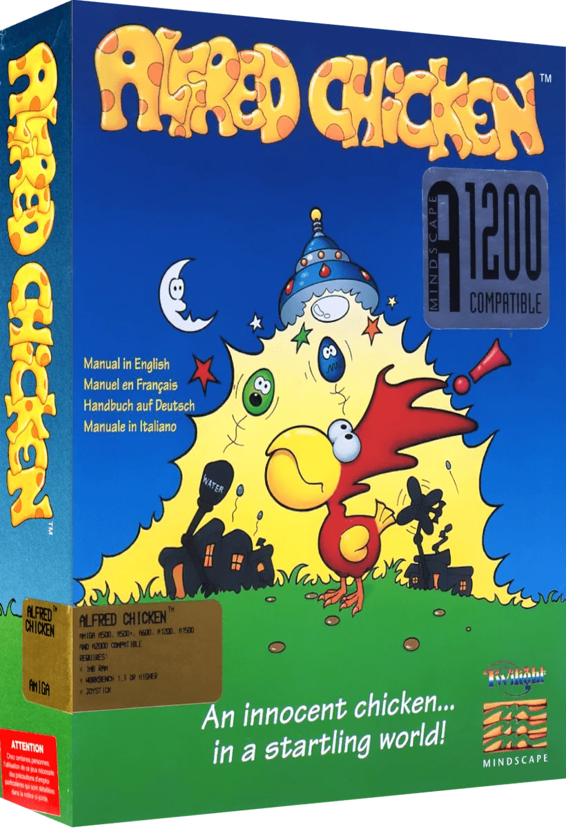 Alfred Chicken box art