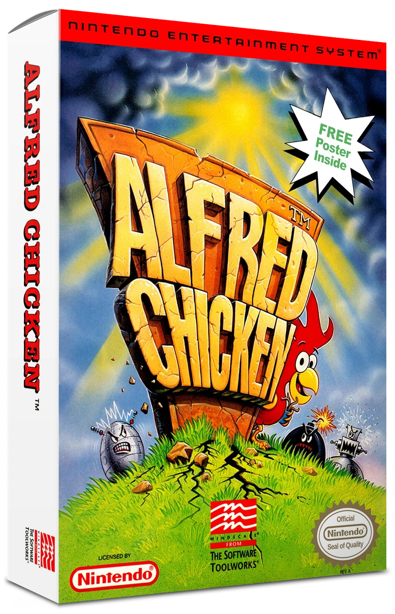 Alfred Chicken box art