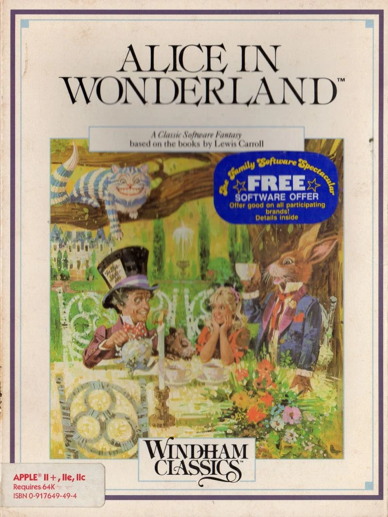 Alice in Wonderland box art