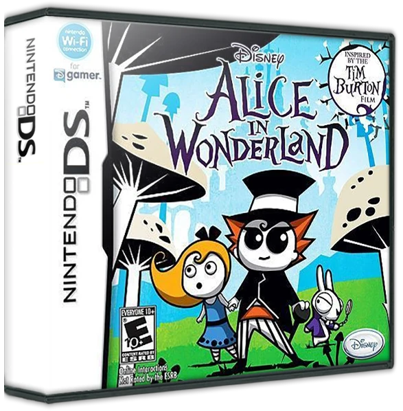 Alice in Wonderland box art