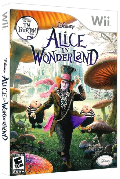 Alice in Wonderland box art