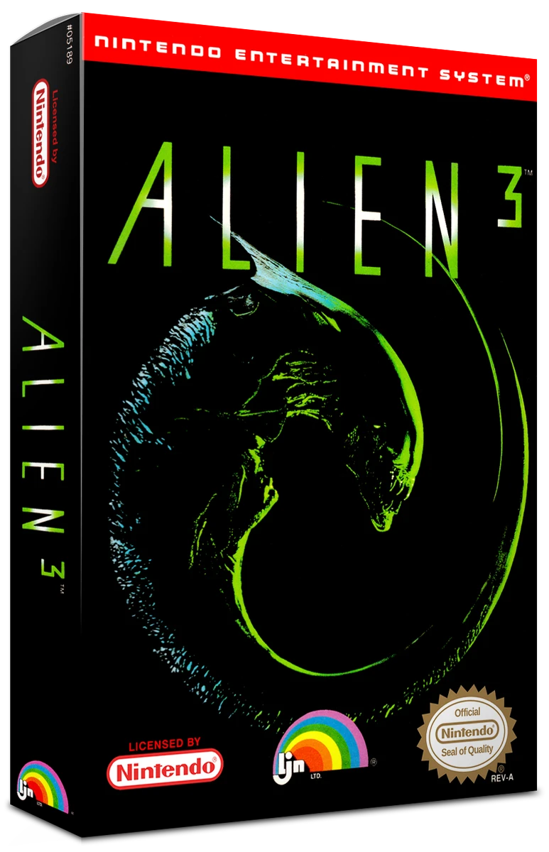Alien 3 box art