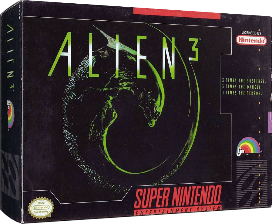 Alien 3 box art