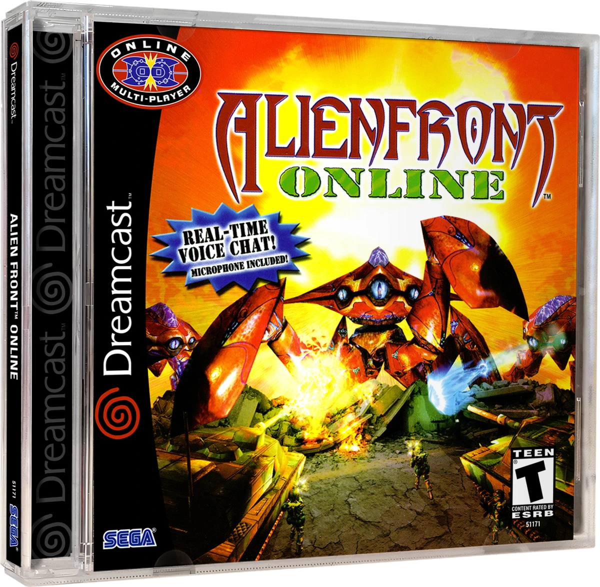 Alien Front Online [Mic Bundle] box art