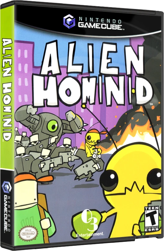 Alien Hominid box art