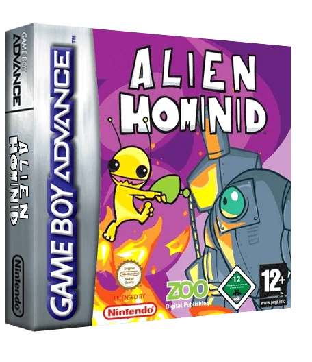 Alien Hominid box art
