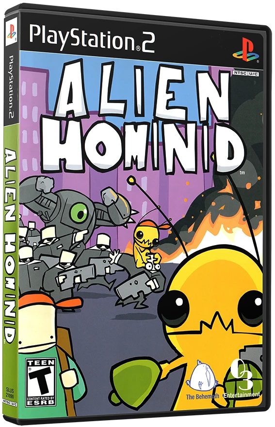 Alien Hominid box art