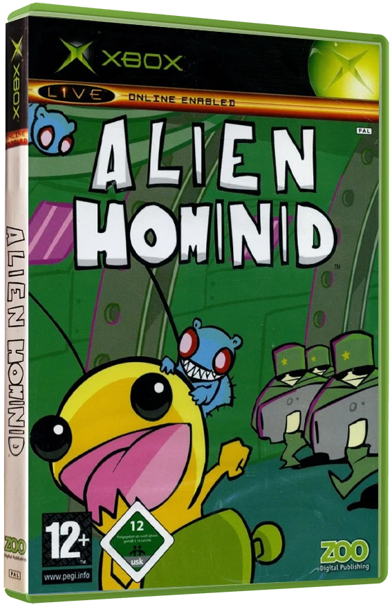Alien Hominid box art