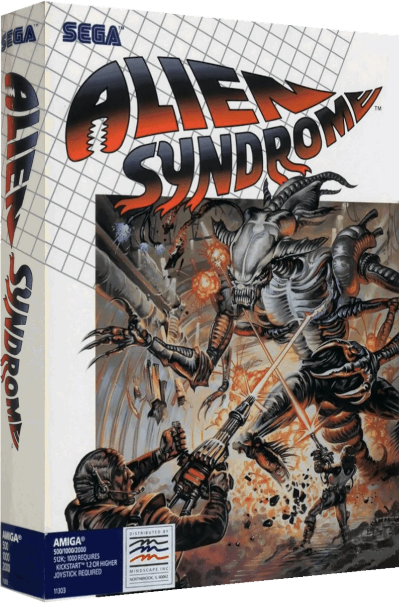 Alien Syndrome box art