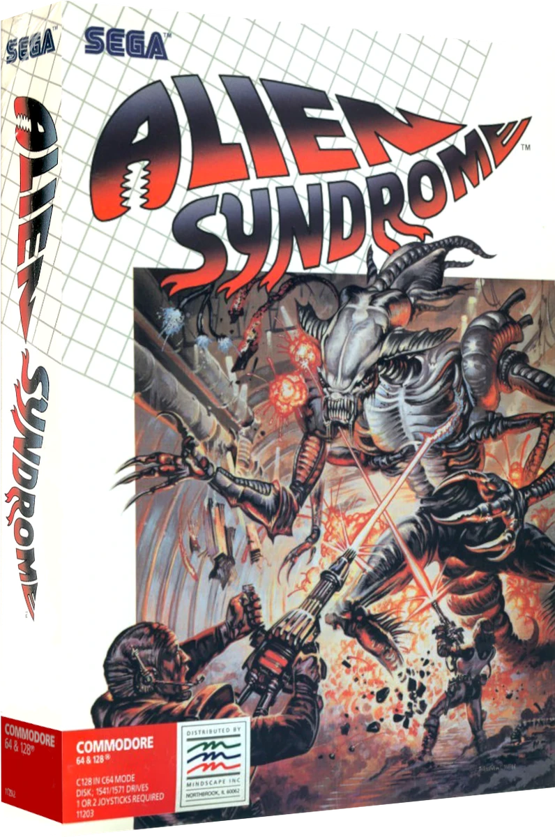 Alien Syndrome box art