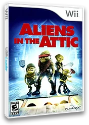 Aliens in the Attic box art