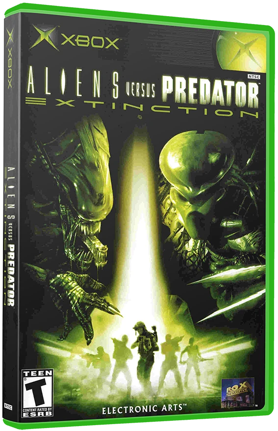 Aliens Versus Predator: Extinction box art