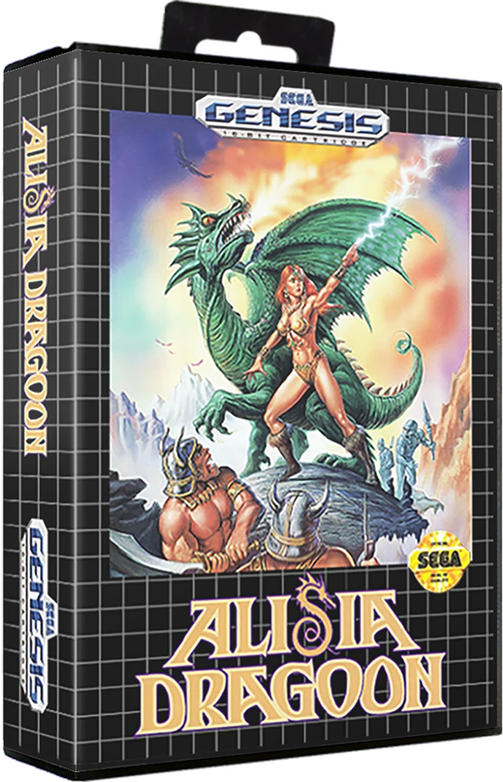 Alisia Dragoon box art
