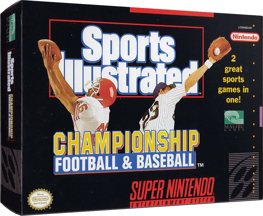All-American Championship Football box art
