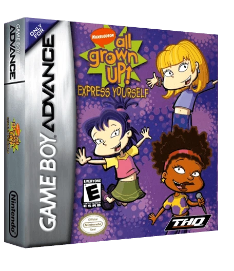 All Grown Up: Express Yourself box art