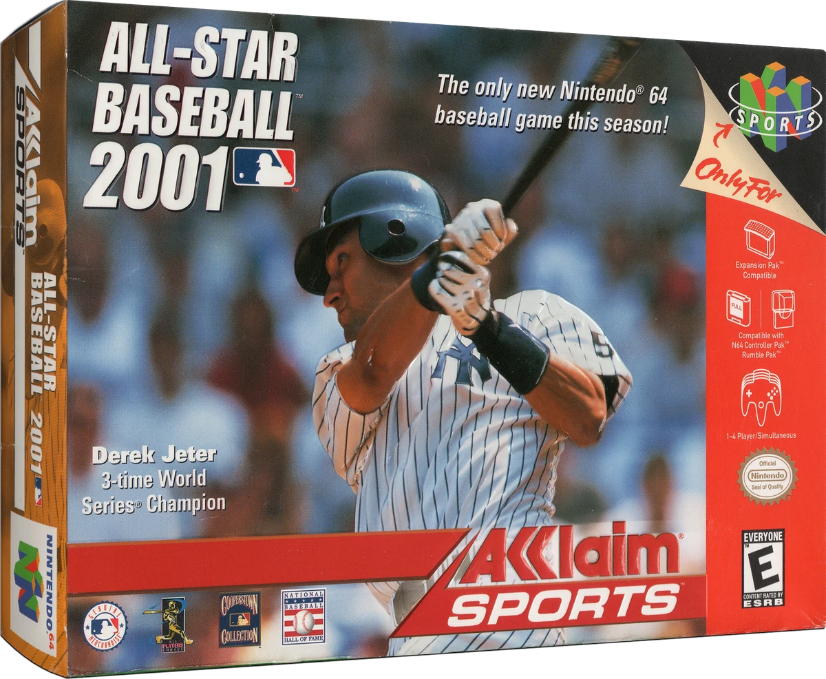 All-Star Baseball 2001 box art