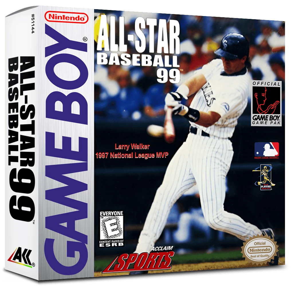 All-Star Baseball 99 box art