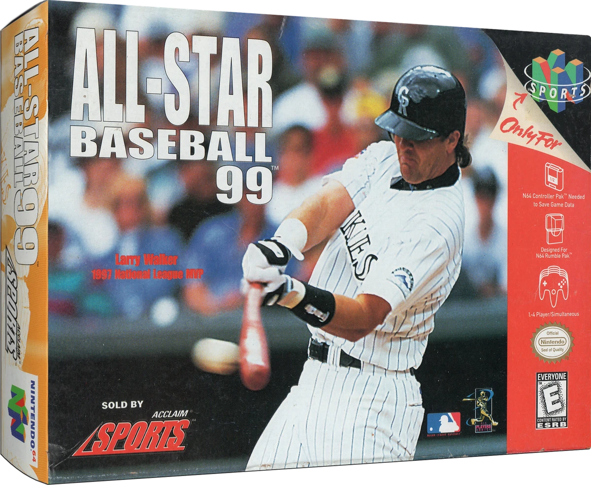 All-Star Baseball 99 box art
