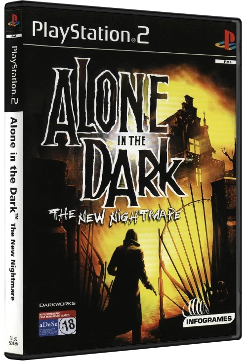 Alone in the Dark: The New Nightmare box art