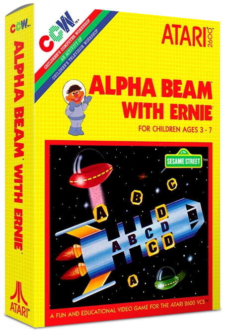 Alpha Beam with Ernie box art