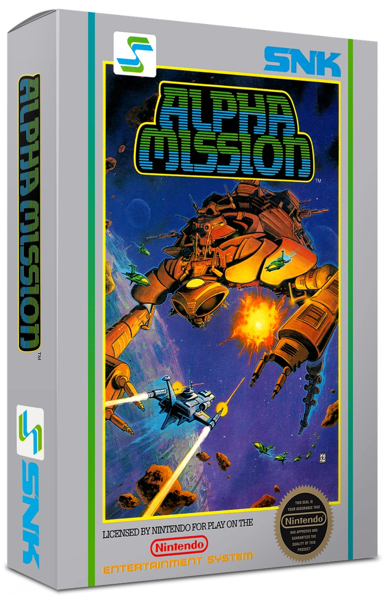 Alpha Mission box art