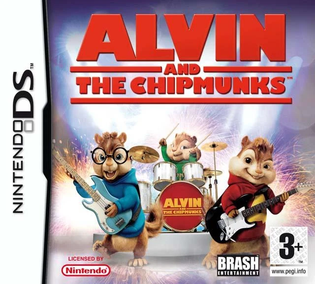 Alvin And The Chipmunks The Game box art