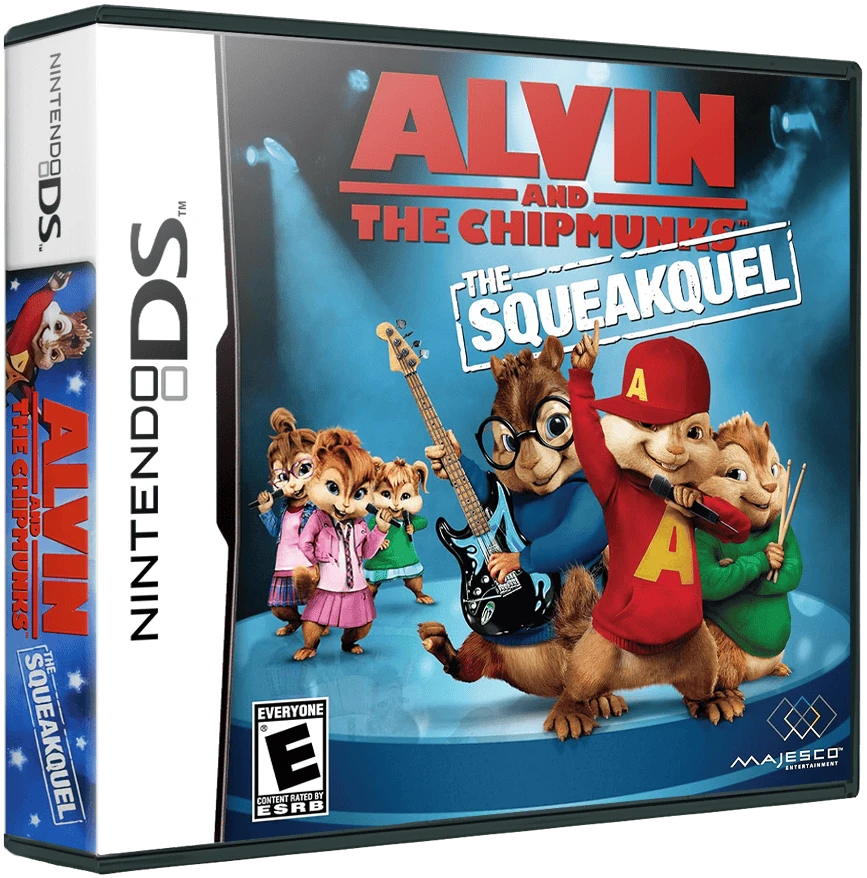 Alvin and The Chipmunks: The Squeakquel box art