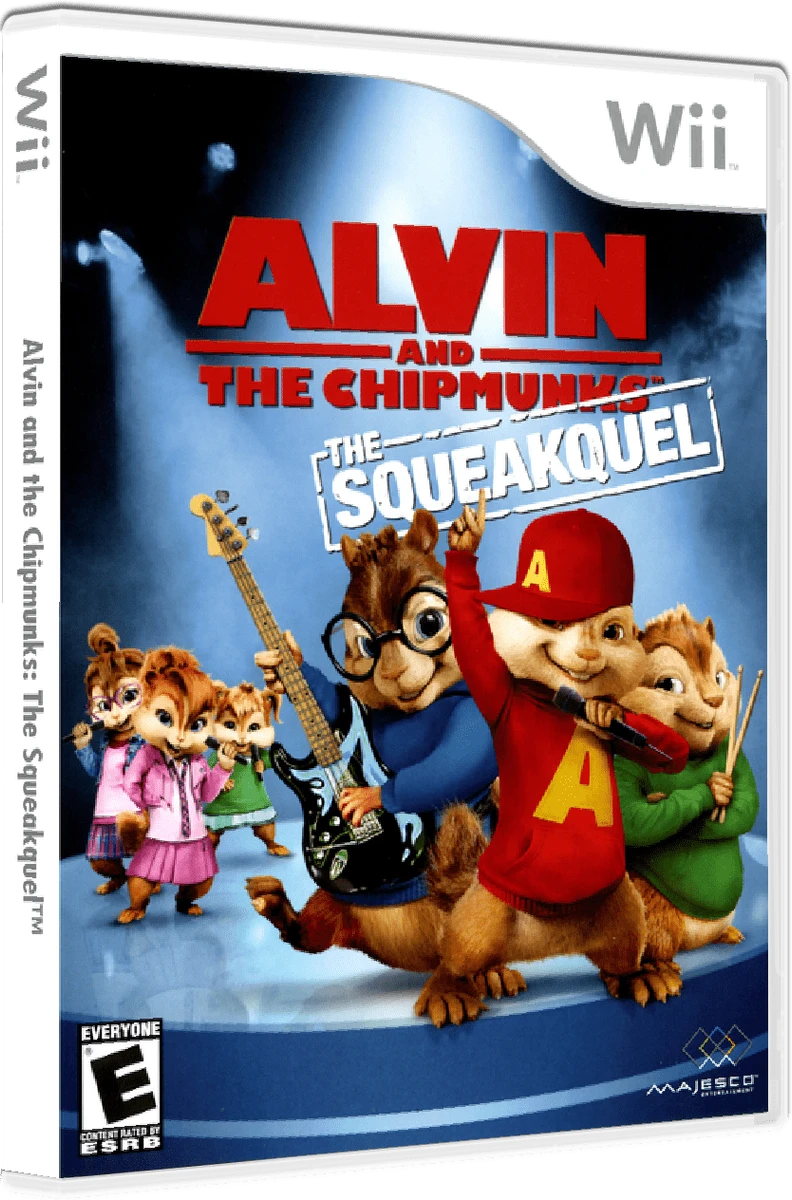 Alvin and The Chipmunks: The Squeakquel box art