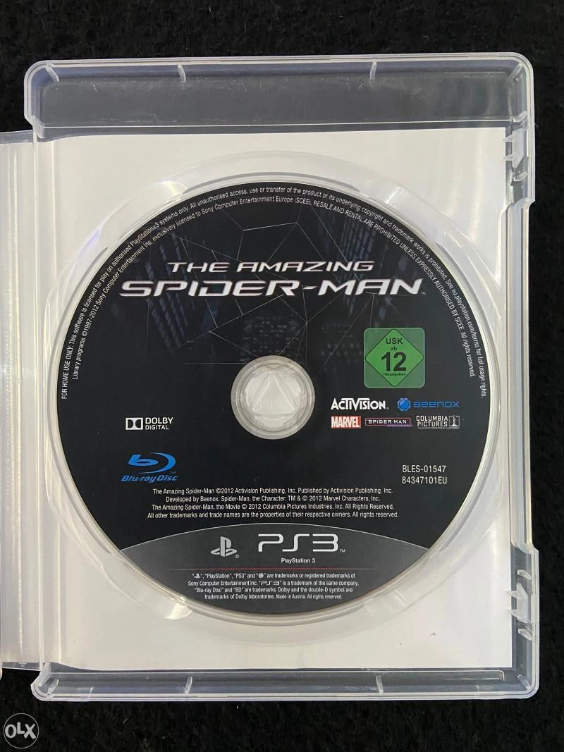 Amazing Spiderman box art