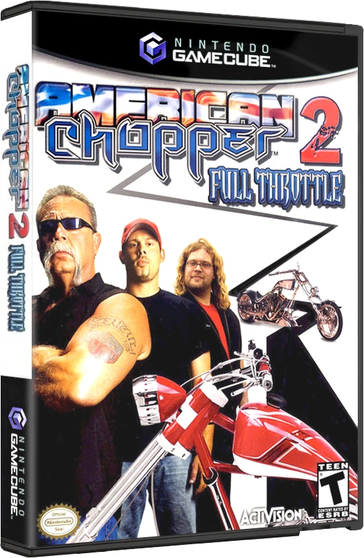 American Chopper 2 Full Throttle box art