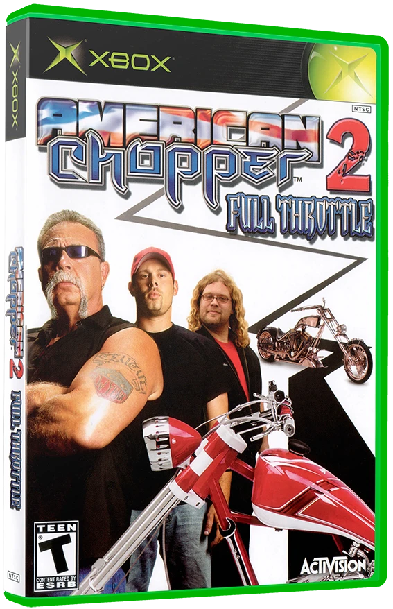 American Chopper 2: Full Throttle box art