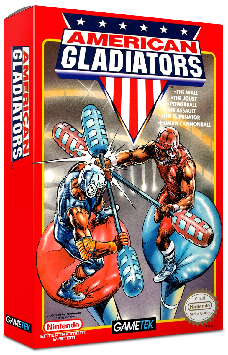 American Gladiators box art