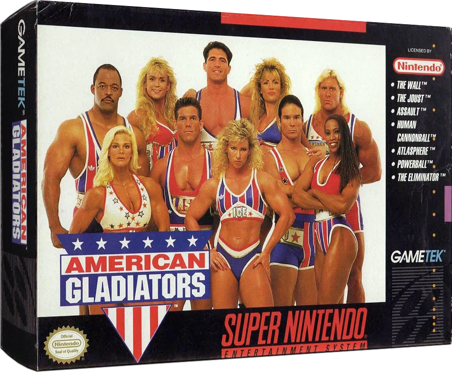 American Gladiators box art