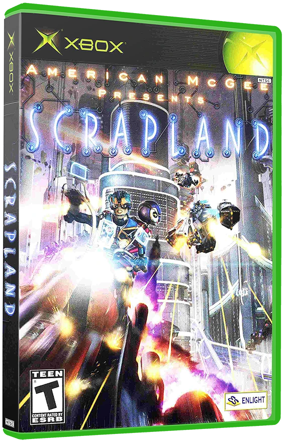 American McGee Presents Scrapland box art