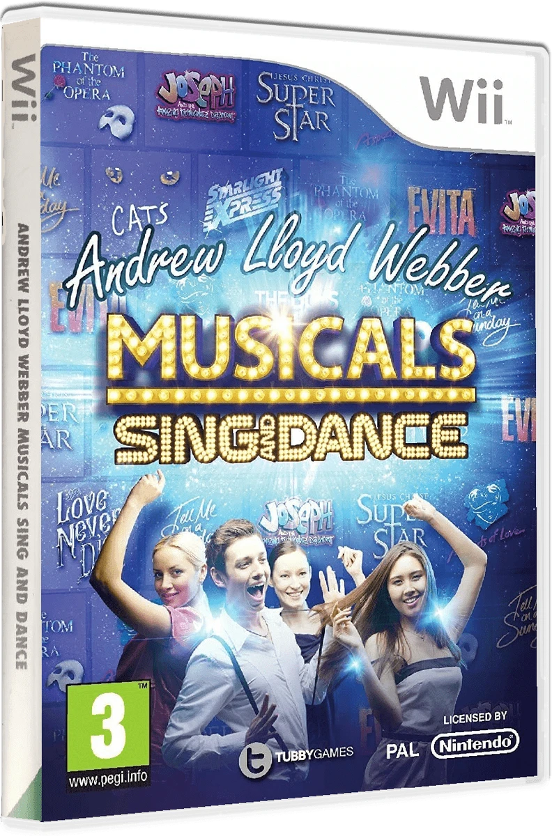Andrew Lloyd Webber Musicals: Sing and Dance box art