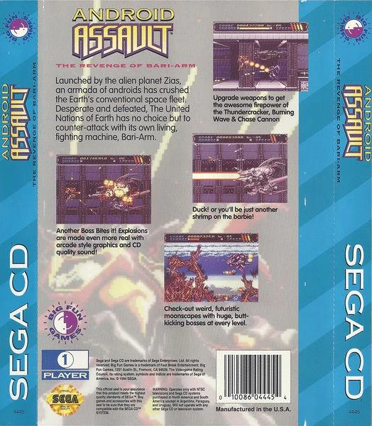 Android Assault box art