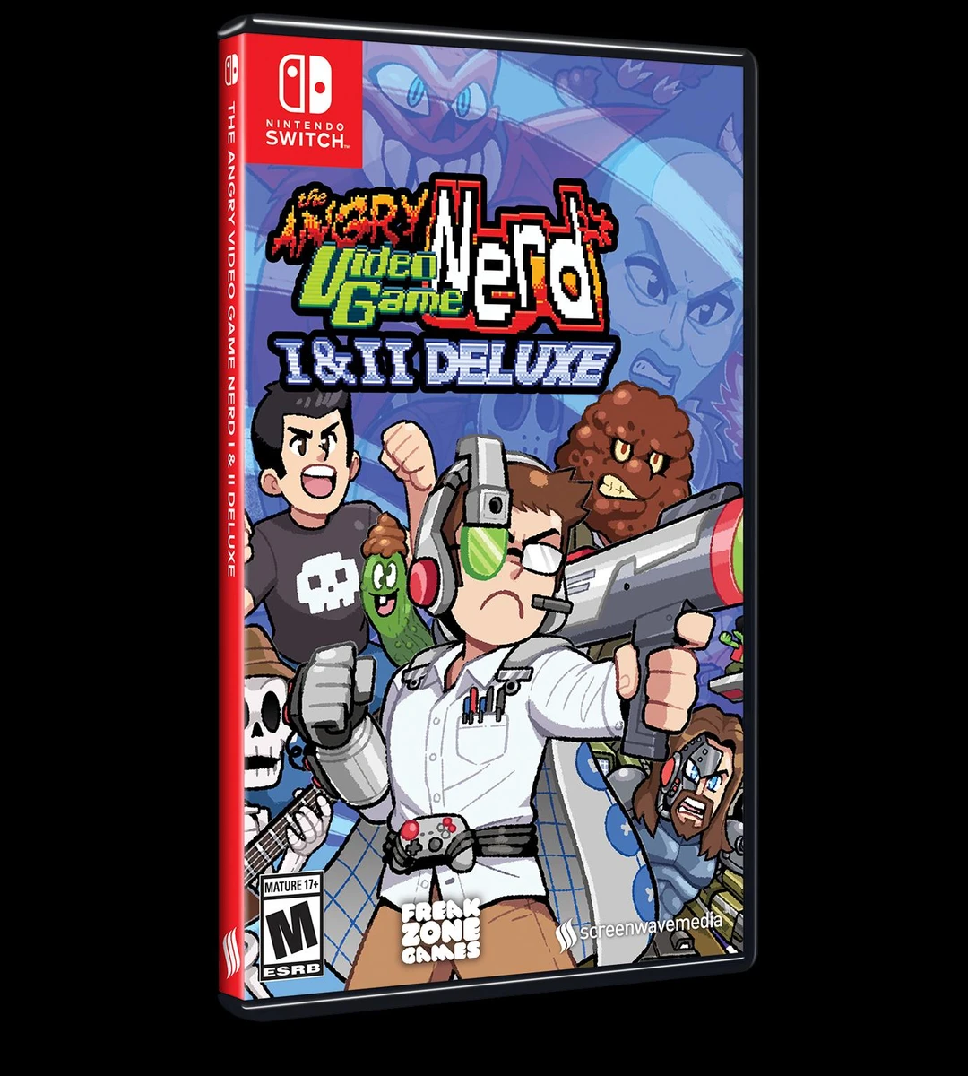 Angry Video Game Nerd 1 & 2 Deluxe box art