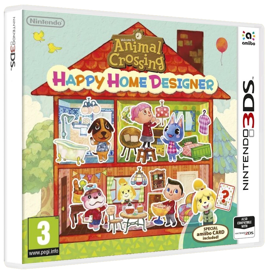 Animal Crossing Happy Home Designer [NFC Reader Bundle] box art