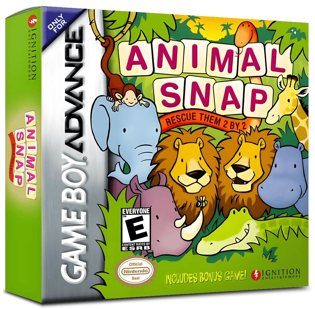 Animal Snap: Rescue Them 2 by 2 box art