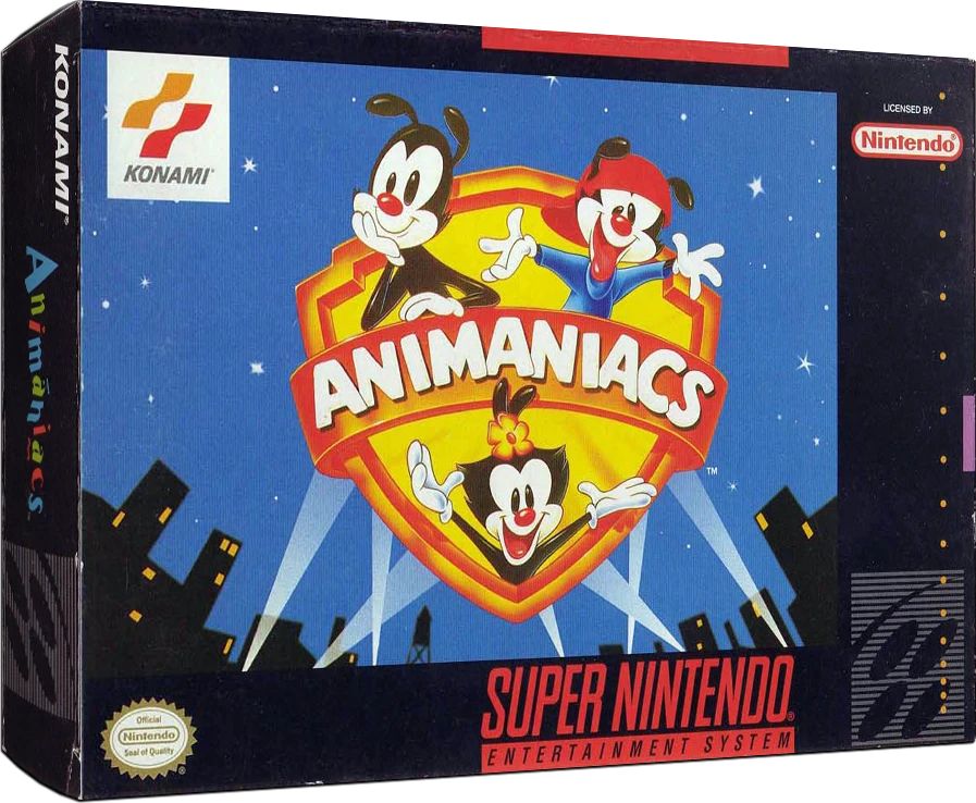 Animaniacs [Majesco Candy Cane] box art