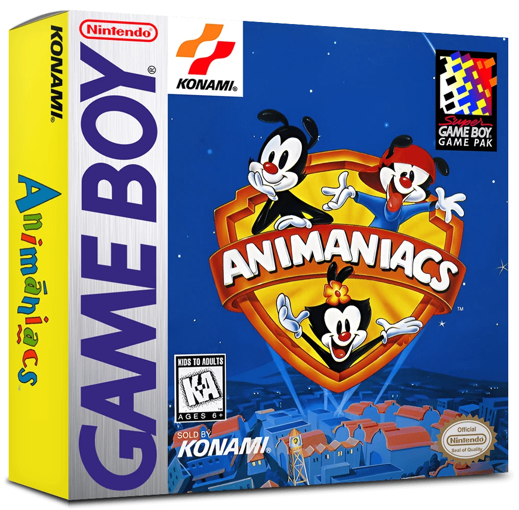 Animaniacs box art
