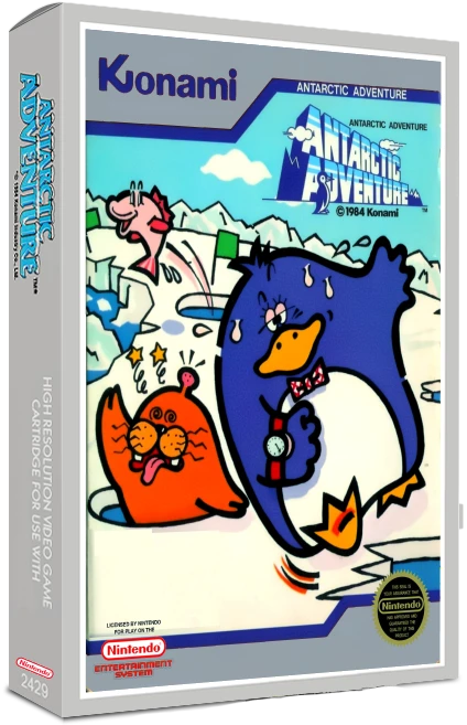 Antarctic Adventure box art